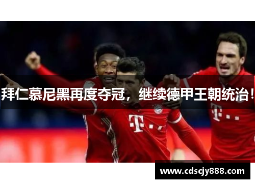 拜仁慕尼黑再度夺冠，继续德甲王朝统治！